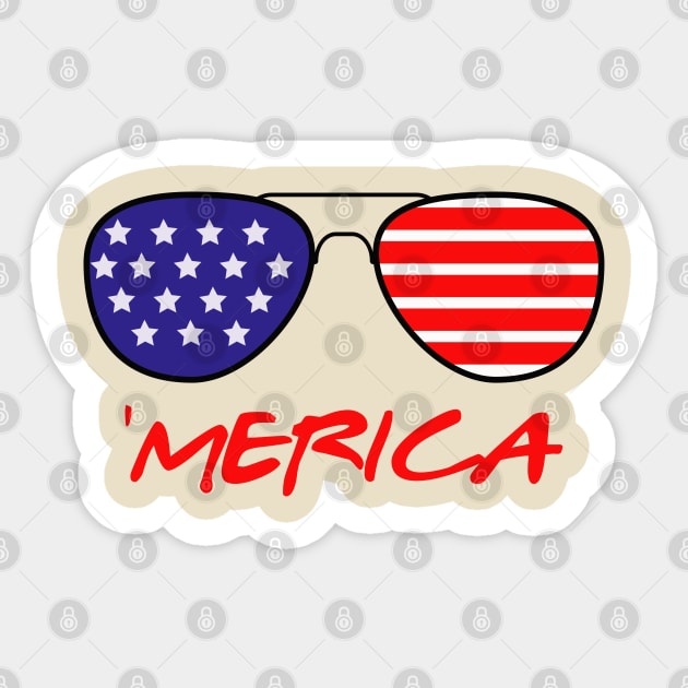 Merica 2020 Sticker by SrboShop